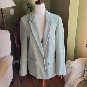 Brand New Topshop Light Green Jacket-Size 10​​​​​​​
